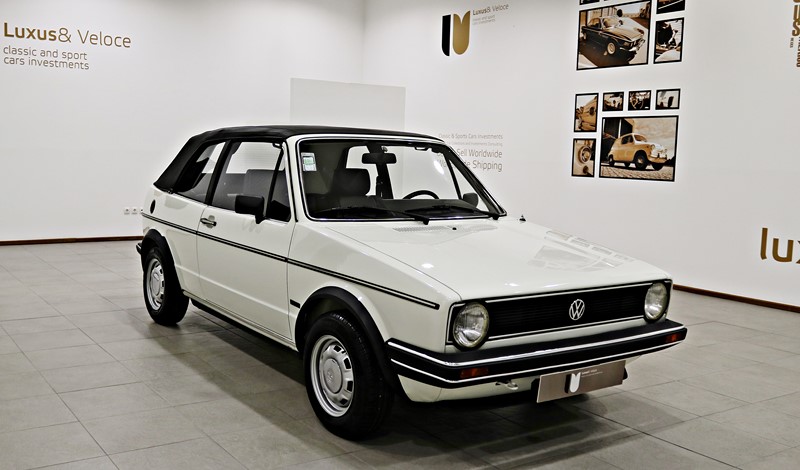 1981 VW Golf Cabriolet GLi  1.6 110HP - 102.300Kms